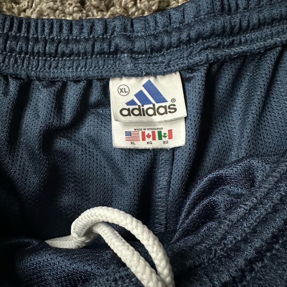 Adidas Navy Blue Athletic Shorts - Picture 5 of 5